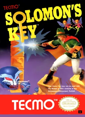 Solomon's Key (Europe) box cover front